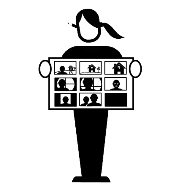 Head of story illustration