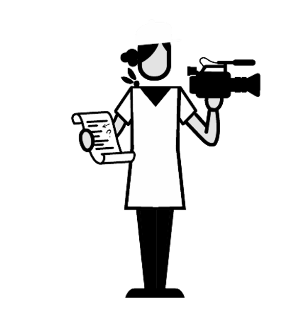 Producer director illustration