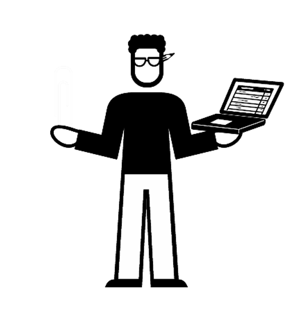 Production assistant illustration