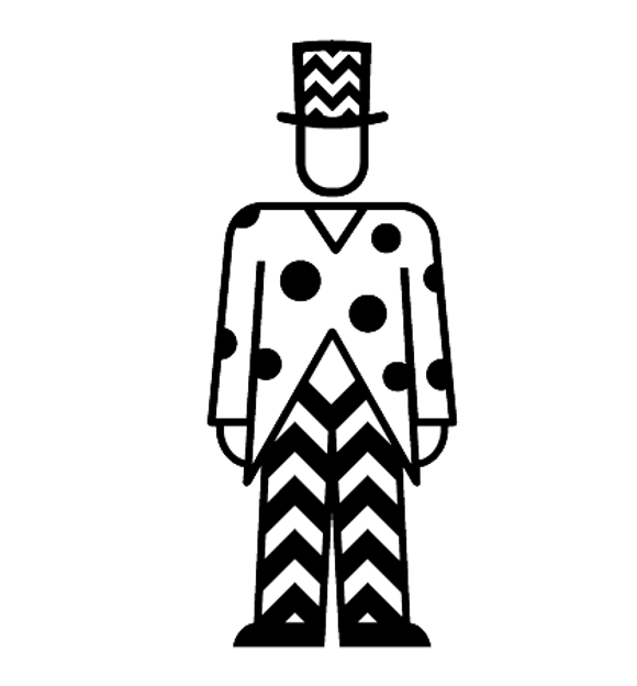 Texture artist illustration