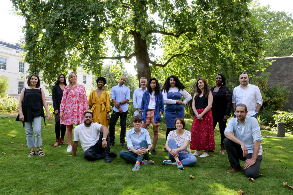 Group shot of 2021 cohort of Leaders of Tomorrow