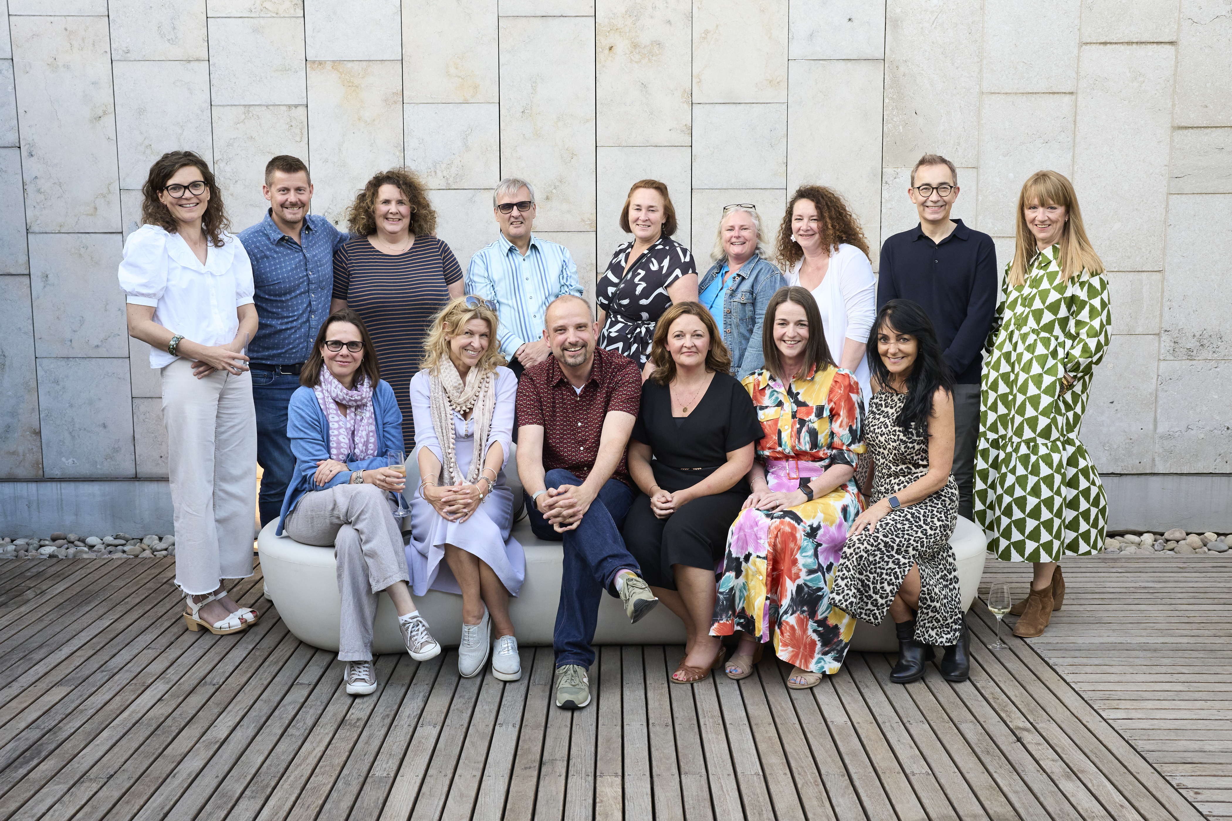Group shot of guests at the High-end TV Skills Fund 10th anniversary celebration